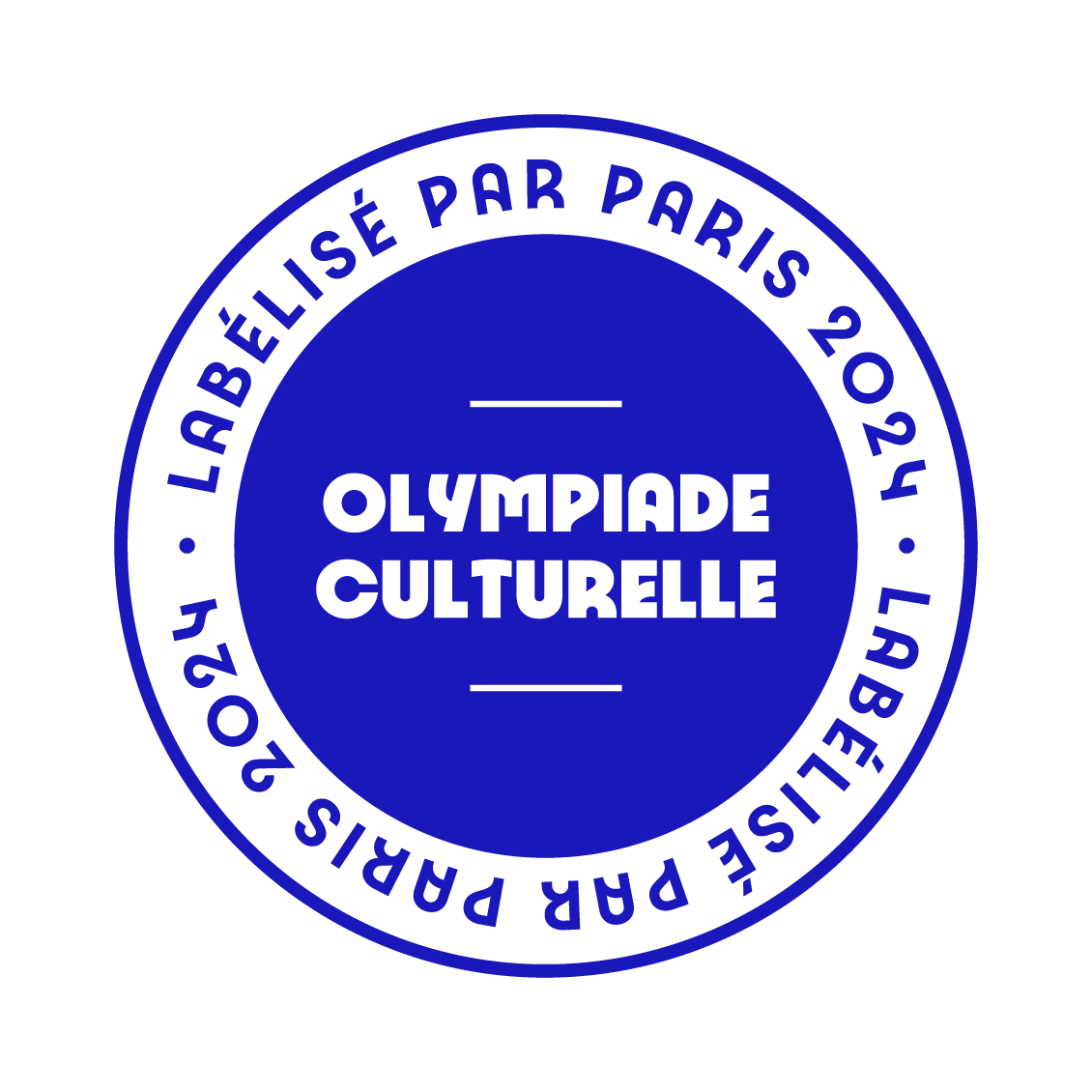 Label bleu Olympiade Culturelle 2024